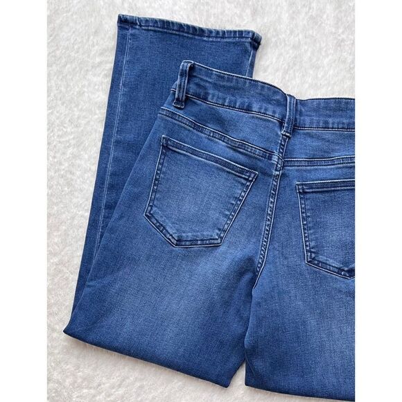 NWT Universal Standard Bae Boyfriend Crop Denim 
in True Blue, Size 00 - Picture 14 of 15